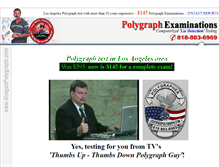 Tablet Screenshot of groganpolygraph.com